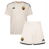 AS Roma Romelu Lukaku #90 Replica Away Minikit 2023-24 Short Sleeve (+ pants)